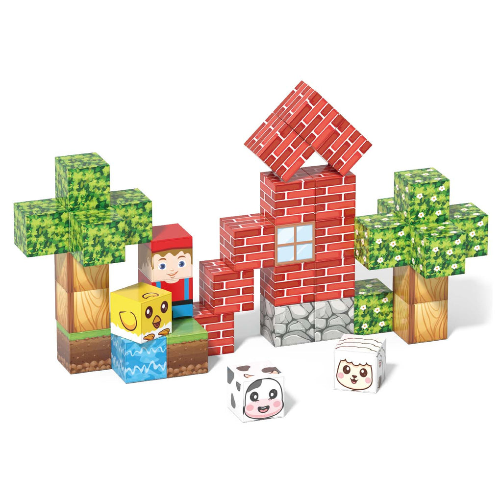 Magnetic Building Blocks Set (40 PCS)