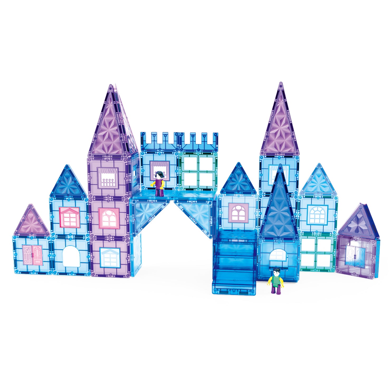 Magnetic Castle Building Set (58 PCS)