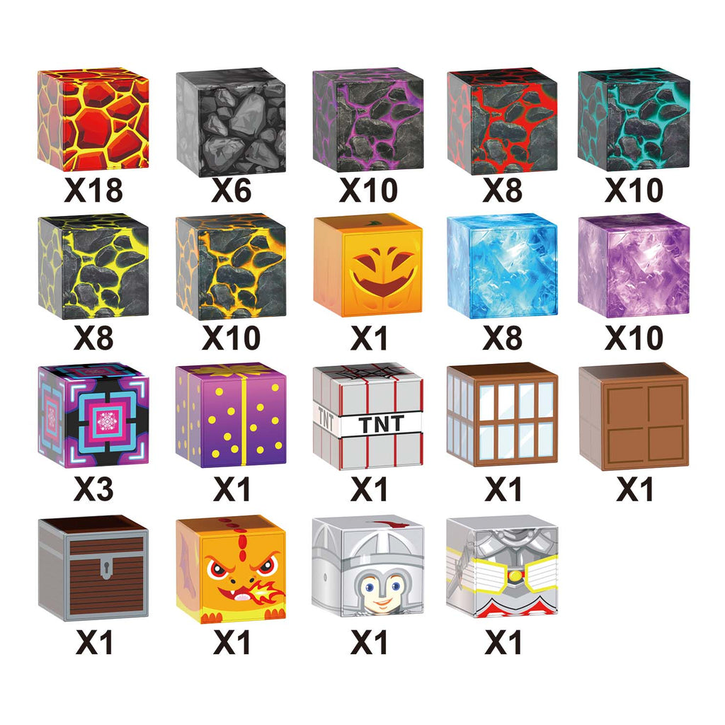 Minecraft Building Universe Set (100 PCS)