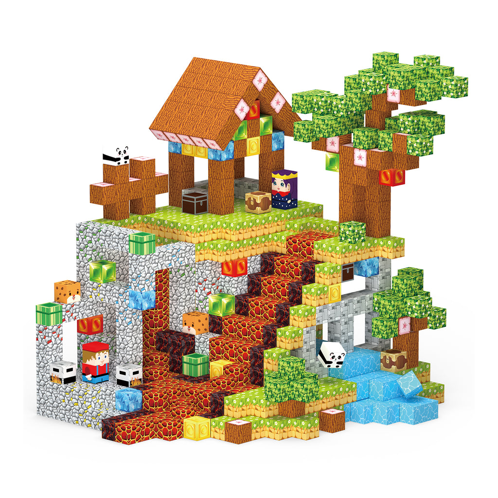 Minecraft Adventure Magnetic Building Set (100 PCS)